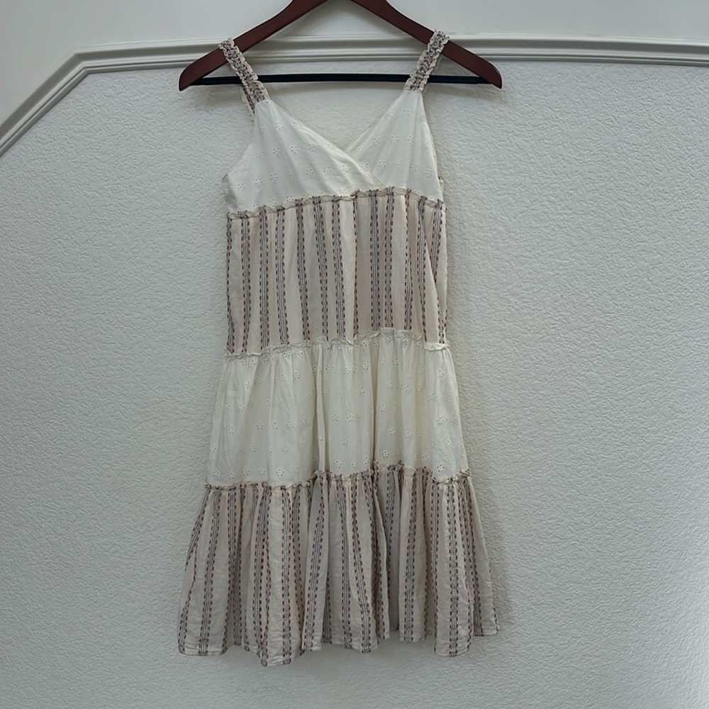 Zara Midi Dress vintage floral & eyelet